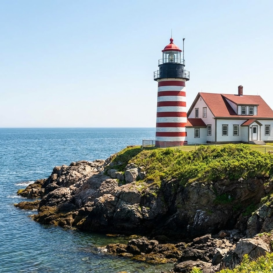 West Quoddy Head Light – Lubec