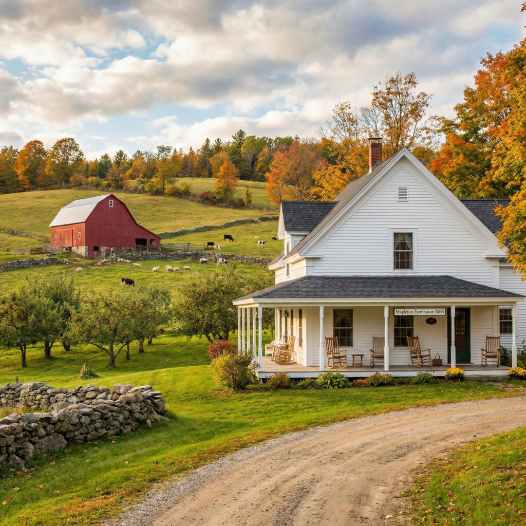 Countryside and Farmhouse Bed and Breakfasts