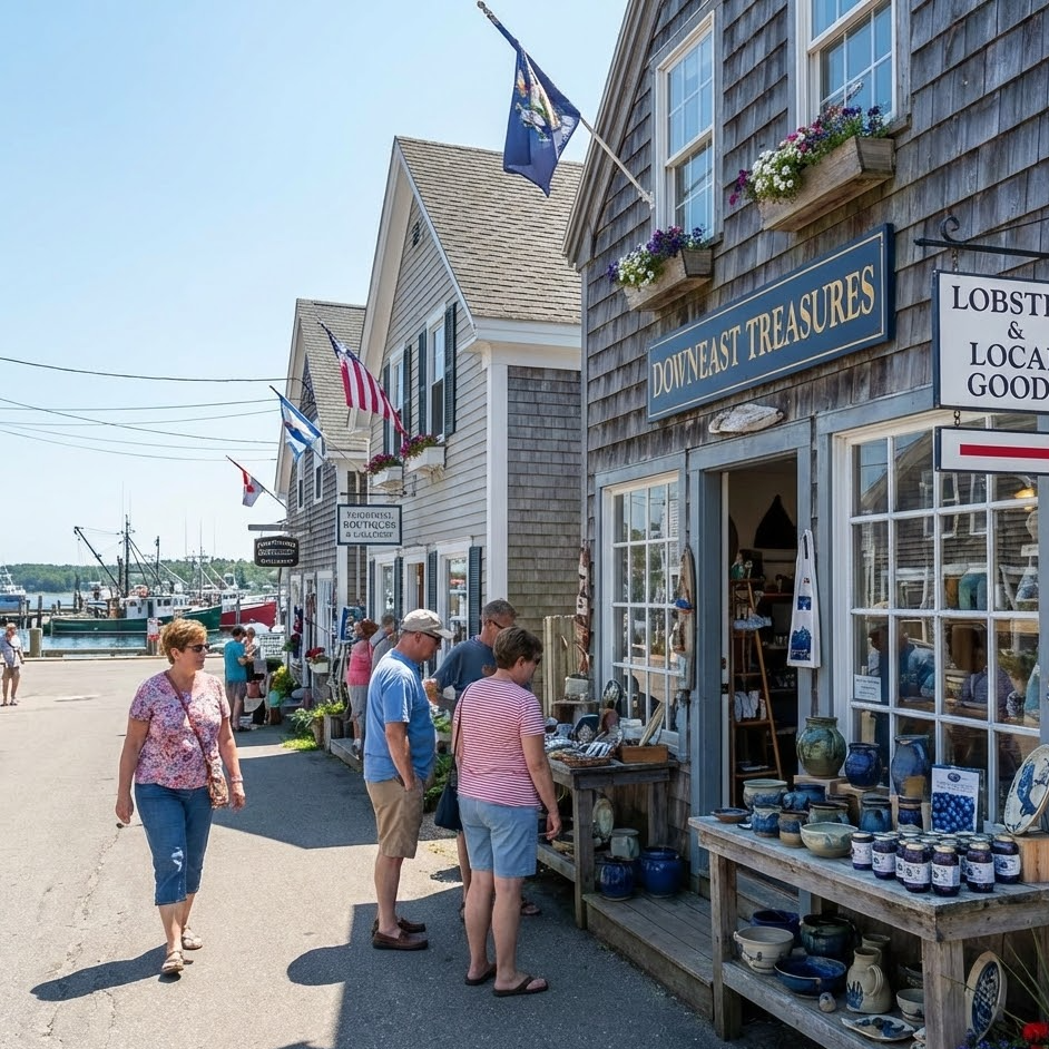 Unique Shopping Experiences in Downeast Maine