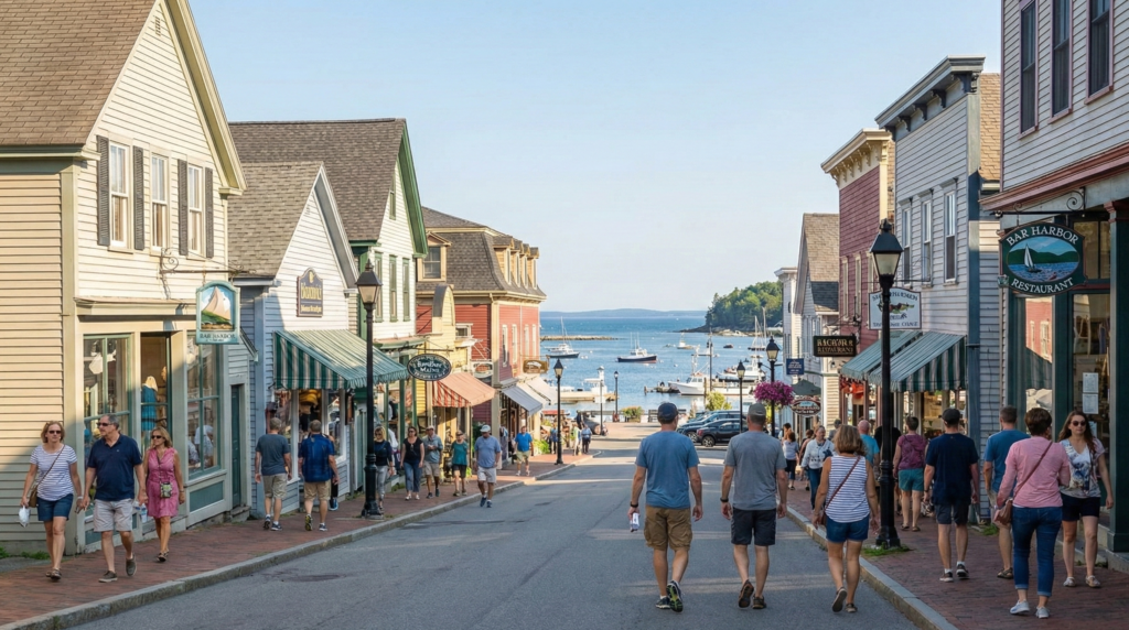 Shopping in Bar Harbor